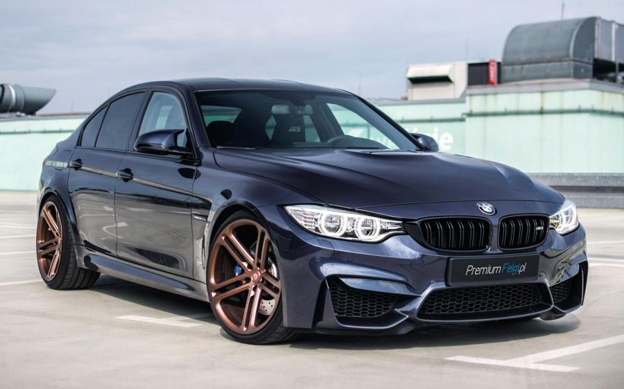 BMW M3 Sedan by Premium Felgi on Vossen Wheels (CG-202) '2019